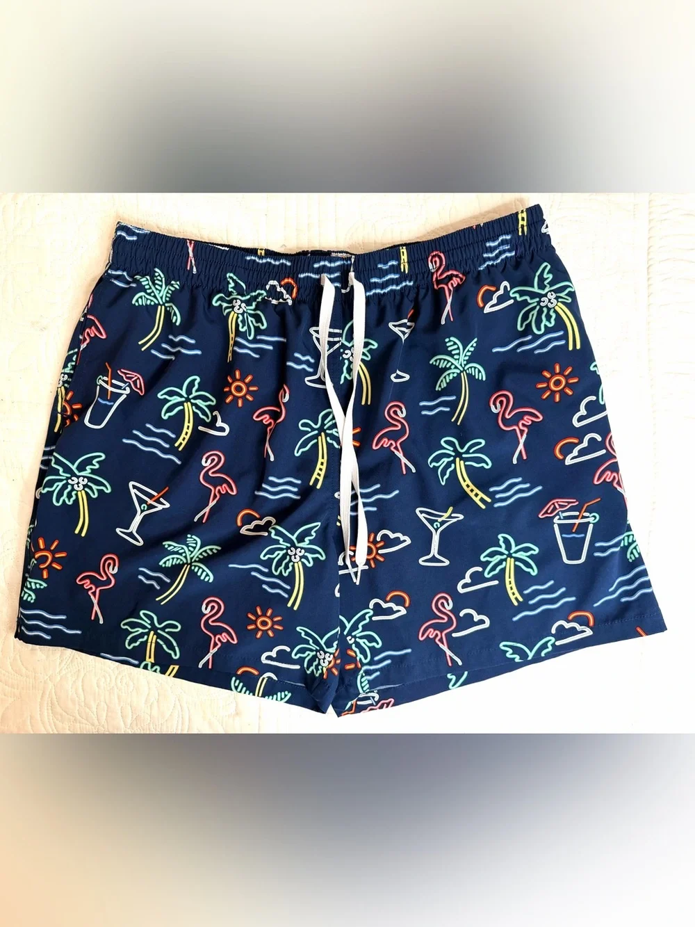 Chubbies The Neon Lights Classic Swim Trunks With Liner 5.5